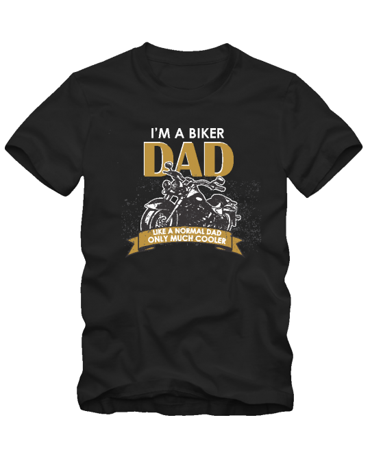 Marškinėliai Biker dad